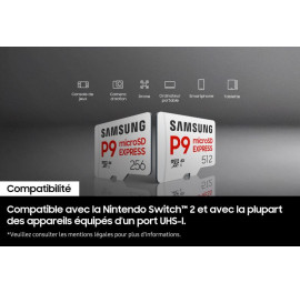 SAMSUNG MicroSD Express P9 256G *MB-MK256T/WW