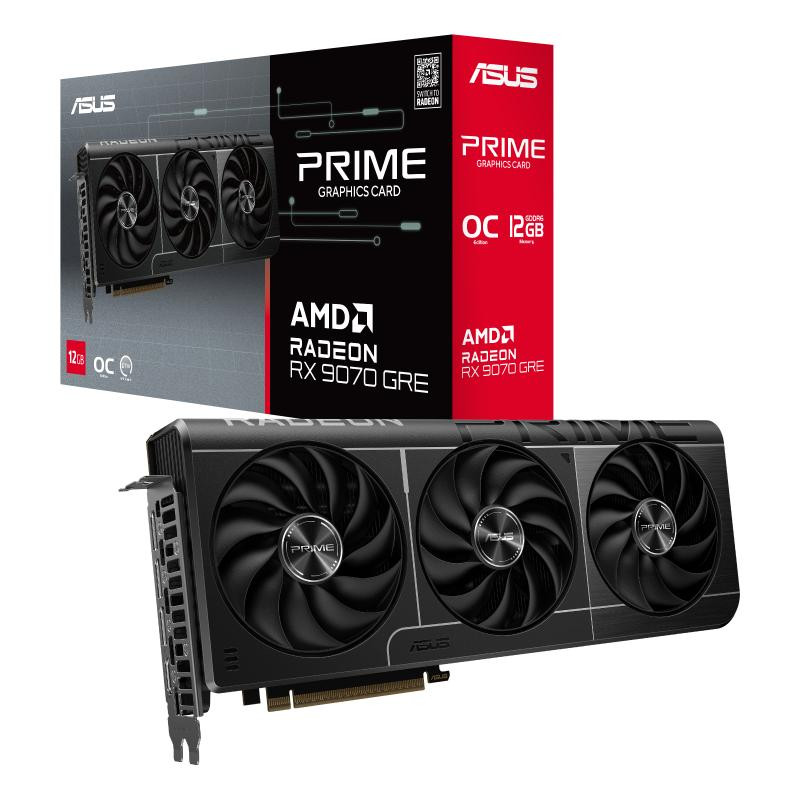 ASUS Prime -RX9070GRE-O12G-EVO AMD Radeon RX 9070 GRE 12 Go GDDR6 · Cartes graphiques · Informat Systems Strasbourg (image 10)