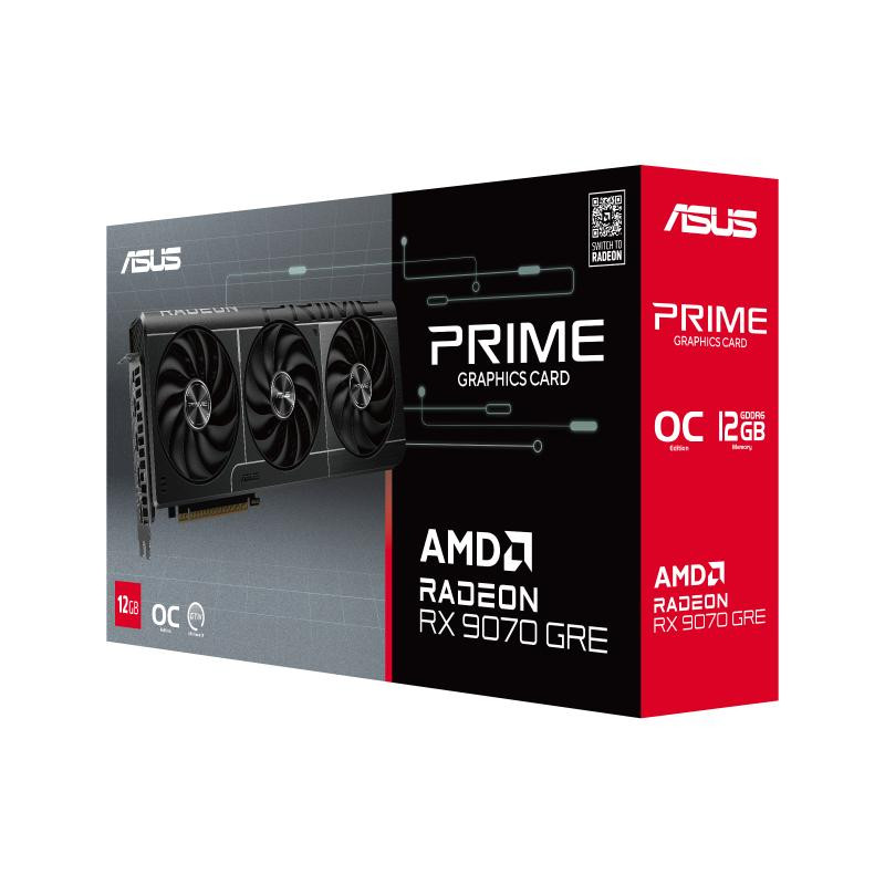 ASUS Prime -RX9070GRE-O12G-EVO AMD Radeon RX 9070 GRE 12 Go GDDR6 · Cartes graphiques · Informat Systems Strasbourg (image 11)