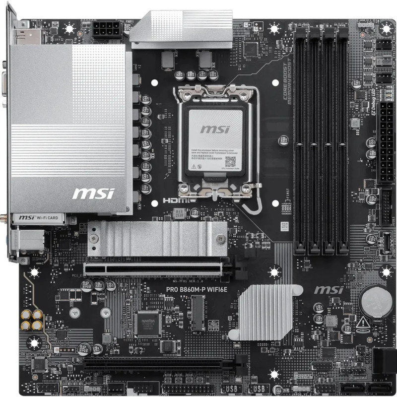 MSI Pro B860M-P WIFI6E · Cartes mères · Informat Systems Strasbourg (image 3)