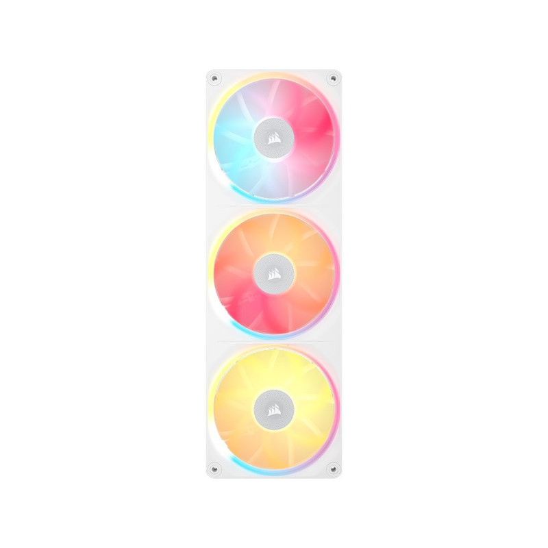 CORSAIR iCUE LINK LX360 RGB White, 360mm RGB Fan Triple Fan · Ventilateur Boitier · Informat Systems Strasbourg (image 2)